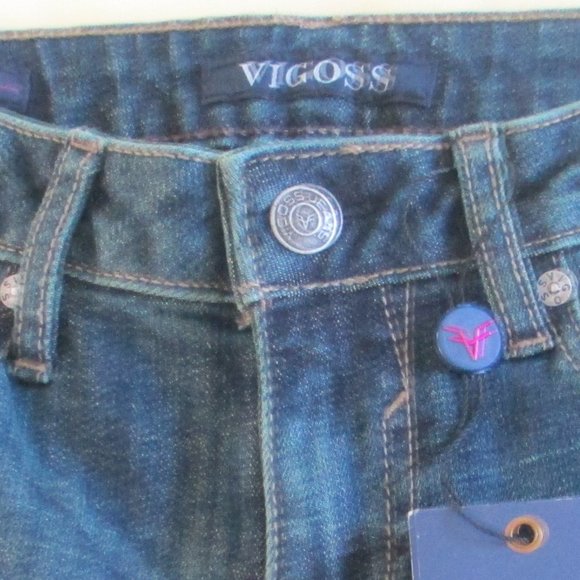 Vigoss Chelsea, Boot cut/ Dark Wash Jeans Size 24 - Picture 4 of 11